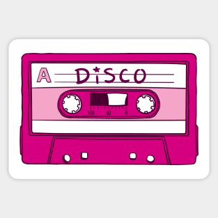 Disco cassette Sticker